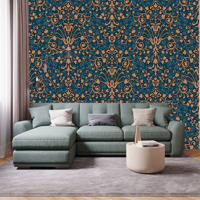 vrdb Abstract Multicolor Wallpaper(244 cm x 41 cm)