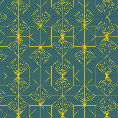 AURORA SHOPPE Vinyl Abstract Green Wallpaper(L x W: 400 cm x 45 cm)