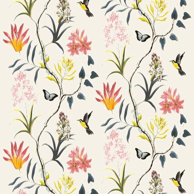 AURORA SHOPPE Floral & Botanical Multicolor Wallpaper(400 cm x 45 cm)