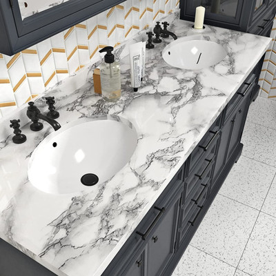 SOJITRA EXPORT Paper Abstract White Wallpaper(L x W: 200 cm x 60 cm)