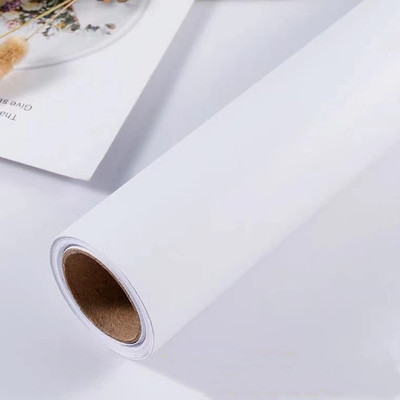 SUNBIRD Vinyl Decorative White Wallpaper(L x W: 121 cm x 60 cm)