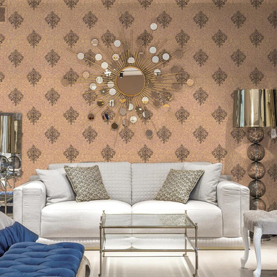 doodad Vinyl Decorative Multicolor Wallpaper(L x W: 500 cm x 45 cm)