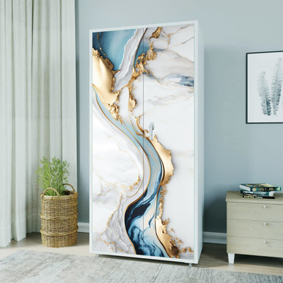 MKP Almira Vinyl Abstract Multicolor Wallpaper(L x W: 183 cm x 86 cm)