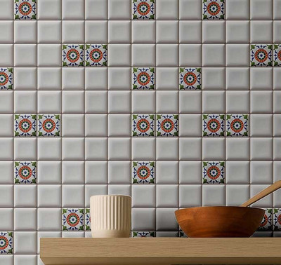 S4Sassy Abstract White Wallpaper(609 cm x 63 cm)