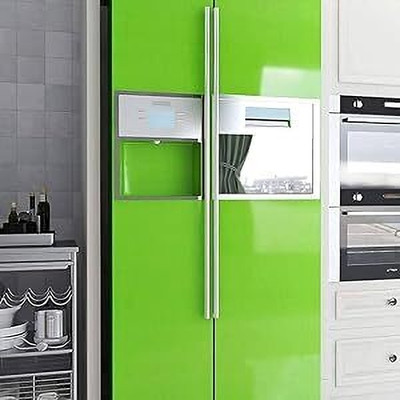 Vinylzone Vinyl Abstract Green Wallpaper(L x W: 121.92 cm x 30 cm)
