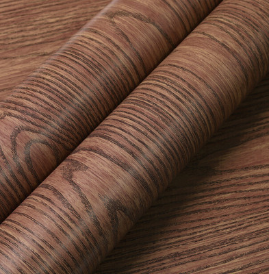 Guru Production Vinyl Nature Brown Wallpaper(L x W: 200 cm x 40 cm)