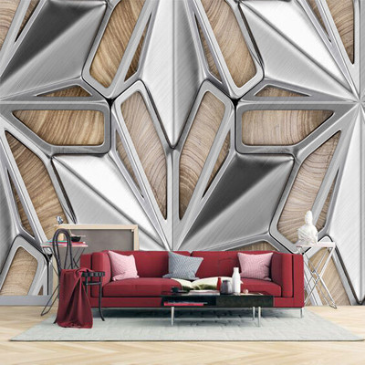 VRDB EXPERT Decorative Silver Wallpaper(127 cm x 41 cm)