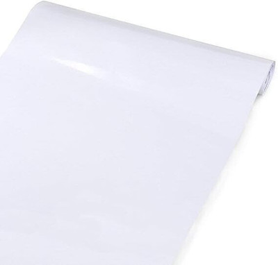 zeepzone Vinyl Classics White Wallpaper(L x W: 137.16 cm x 30 cm)