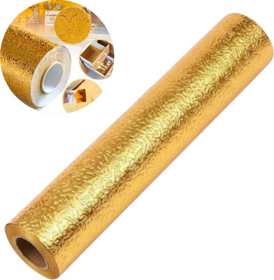 AirSoft Vinyl Architecture Gold Wallpaper(L x W: 200 cm x 60 cm)