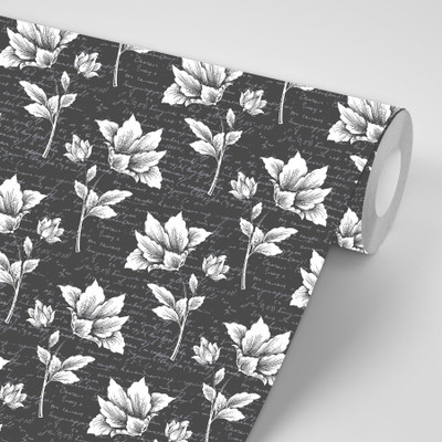Imagine Printing Solutions Vinyl Decorative Black Wallpaper(L x W: 318 cm x 40 cm)