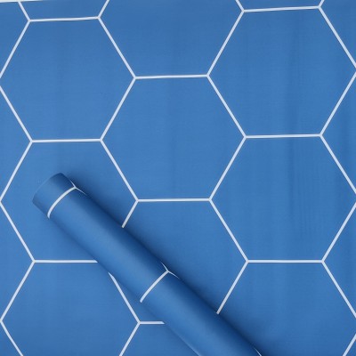 JAAMSO ROYALS Decorative Blue Wallpaper(200 cm x 60 cm)
