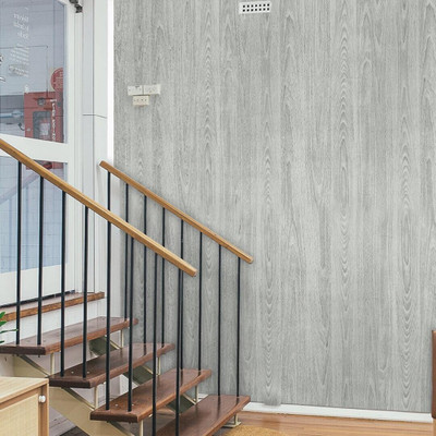 vintaze Architecture Grey Wallpaper(500 cm x 45 cm)