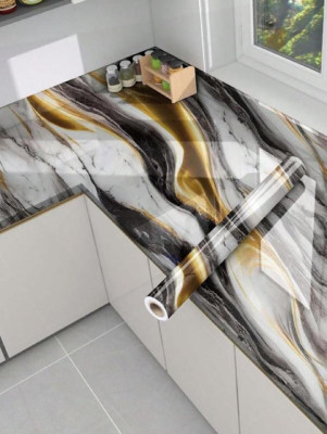 Nandjiya Foils Classics Gold Wallpaper(L x W: 60 cm x 200 cm)