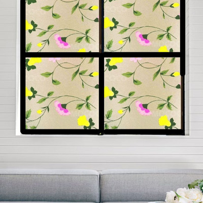 Cottage Crafts Vinyl Nature Yellow Wallpaper(L x W: 60.96 cm x 452.12 cm)