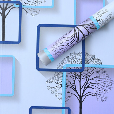 HOMEMATES 304.8 cm Self Adhesive Removable Peel and Stick Waterproof Wallpaper Self Adhesive Sticker(Pack of 2)
