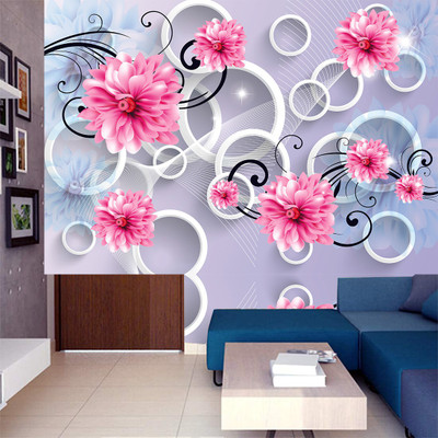 HD PRINT HOUSE Vinyl Floral & Botanical Multicolor Wallpaper(L x W: 228 cm x 40 cm)