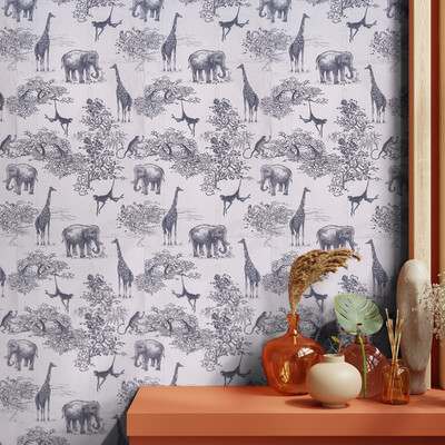 Asian Paints Vinyl Abstract Multicolor Wallpaper(L x W: 500 cm x 45 cm)
