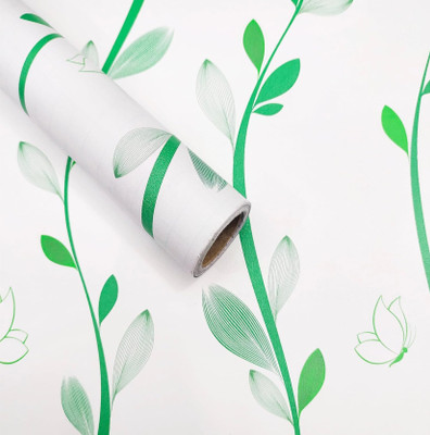 Pringo Vinyl Decorative Multicolor Wallpaper(L x W: 300 cm x 45 cm)