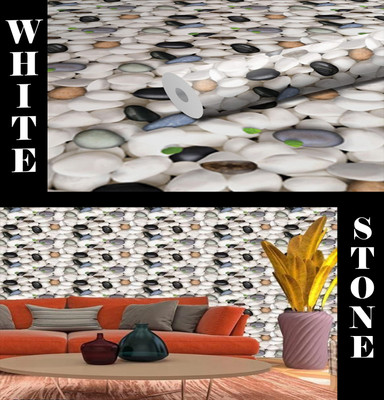 SOJITRA EXPORT Paper Abstract White, Multicolor Wallpaper(L x W: 200 cm x 60 cm)