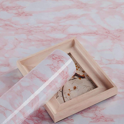 Kingmart Paper Classics Pink Wallpaper(L x W: 200 cm x 60 cm)