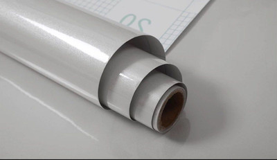 HOME13 Vinyl Decorative Grey Wallpaper(L x W: 30 cm x 127 cm)