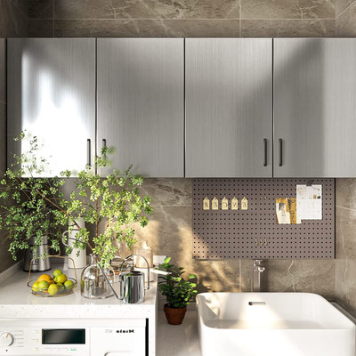 GRAPHIX DESIGN Decorative Silver Wallpaper(240 cm x 60 cm)