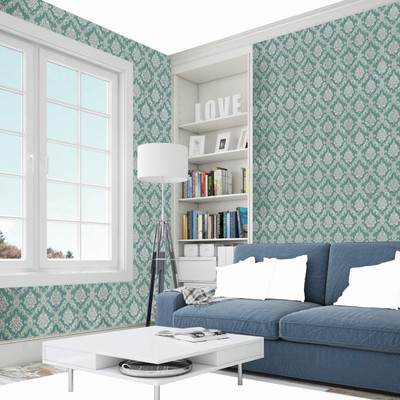 DiziDeals Vinyl Abstract Multicolor Wallpaper(L x W: 500 cm x 45 cm)