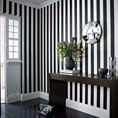 Univocean Classics Black, White Wallpaper(1000 cm x 45 cm)