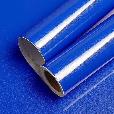 SUPERFAB Decorative Blue Wallpaper(101.6 cm x 40 cm)