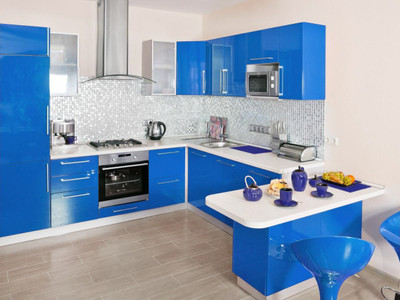 FEELPZONE Vinyl Abstract Blue Wallpaper(L x W: 149.86 cm x 60 cm)