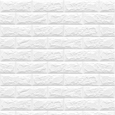 doodad Embossed Classics White Wallpaper(L x W: 77 cm x 70 cm)