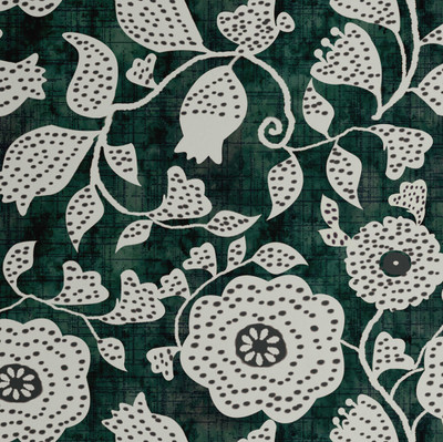 S4Sassy Vinyl Floral & Botanical Green Wallpaper(L x W: 914 cm x 63 cm)