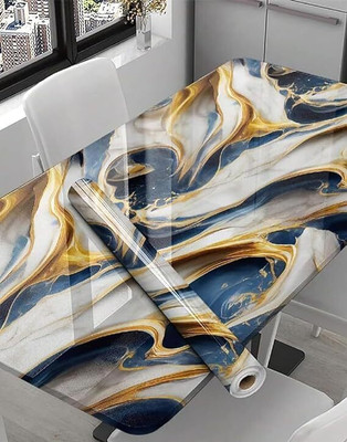 JIARKA Vinyl Decorative Blue Wallpaper(L x W: 60 cm x 200 cm)