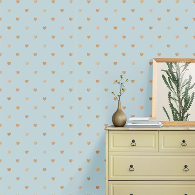 texoro Animation & Cartoons Blue Wallpaper(230 cm x 41 cm)