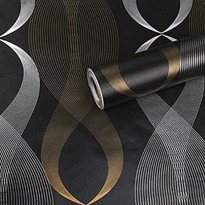HOMEMATES Vinyl Decorative Multicolor Wallpaper(L x W: 304.8 cm x 45.72 cm, Pack of 3)