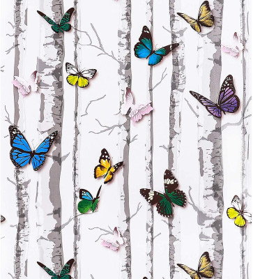 AURORA SHOPPE Abstract Multicolor Wallpaper(400 cm x 45 cm)