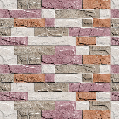 Guru Production Vinyl Architecture Multicolor Wallpaper(L x W: 1000 cm x 45 cm)