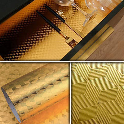 Walper Foils Classics Gold Wallpaper(L x W: 200 cm x 60 cm)