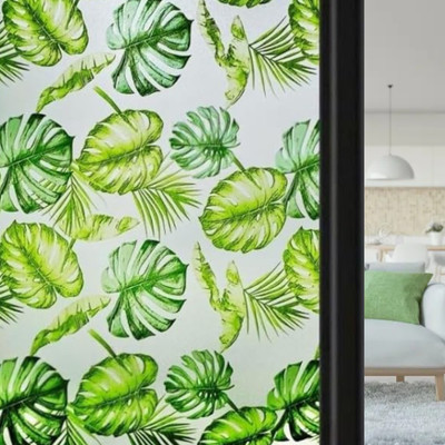 WALLNEST Nature Green Wallpaper(40.64 cm x 203.2 cm)
