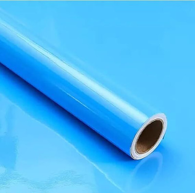 SUPERFAB Decorative Blue Wallpaper(139.7 cm x 40 cm)