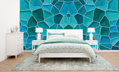 Décor World Vinyl Decorative Multicolor Wallpaper(L x W: 245 cm x 40 cm)