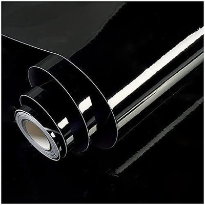 ANUSHKA ENTERPRISE Abstract Black Wallpaper(200 cm x 60 cm)