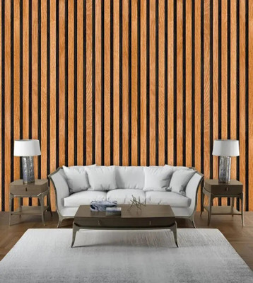Vera Casa Vinyl Abstract Brown Wallpaper(L x W: 1000 cm x 45 cm, Pack of 2)