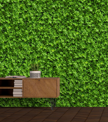 HPL Vinyl Decorative Green Wallpaper(L x W: 244 cm x 41 cm)