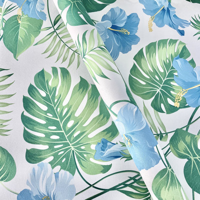 RedBloom Floral & Botanical Multicolor Wallpaper(250 cm x 45 cm)