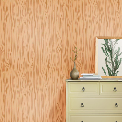 Guru Production Vinyl Architecture Brown Wallpaper(L x W: 244 cm x 41 cm)