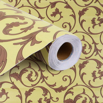 DPA Collection Vinyl Abstract Beige Wallpaper(L x W: 100 cm x 45 cm)