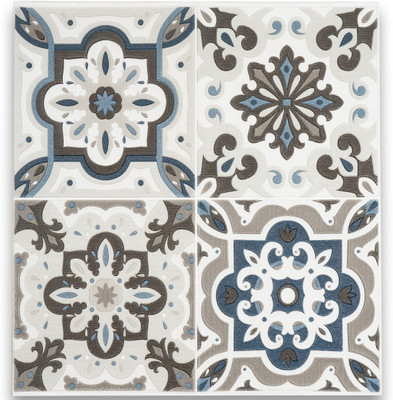 doodad Embossed Classics Multicolor Wallpaper(L x W: 77 cm x 70 cm)