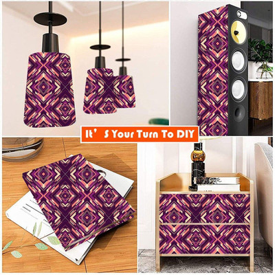 wallpics Vinyl Classics Multicolor Wallpaper(L x W: 300 cm x 35 cm)