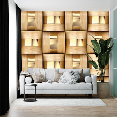 wallpics Vinyl Abstract Multicolor Wallpaper(L x W: 500 cm x 35 cm)